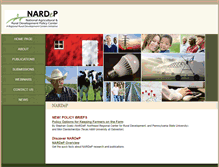 Tablet Screenshot of nardep.info